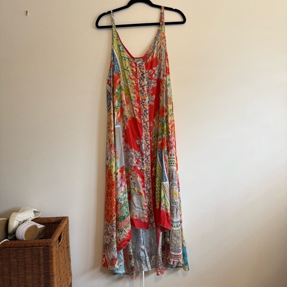 JOHNNY WAS Kara silk dress  XXL - Picture 3 of 16